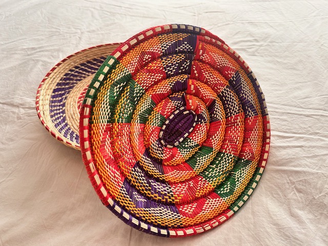 Picture of Traditional Hand Made Ethiopian/Eritrea Souvenir Basket