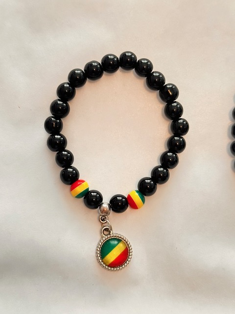 Picture of Unisex Beads Stretch Bracelets with Pendant